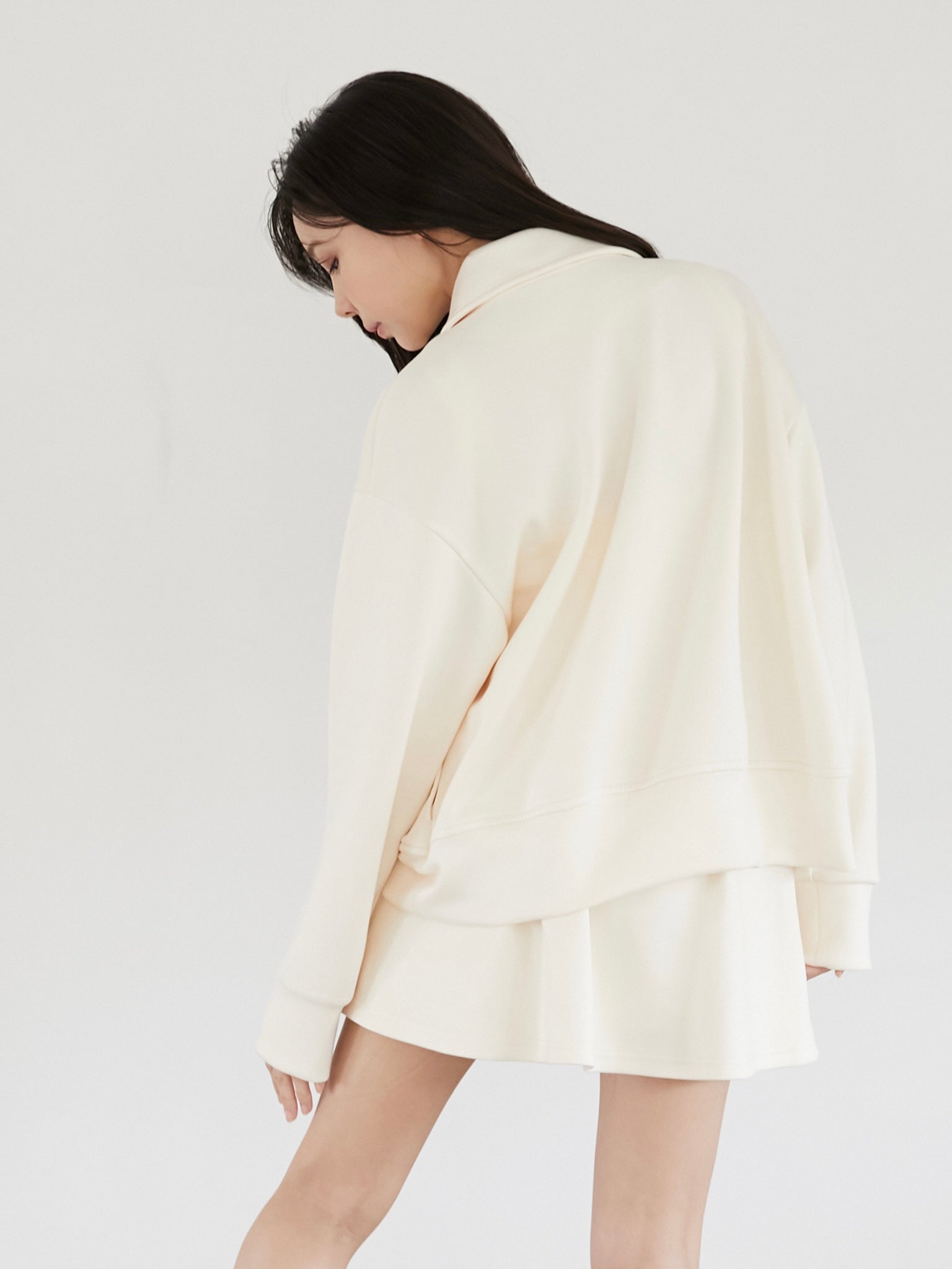 【flight collection】jacket & flare mini skirt