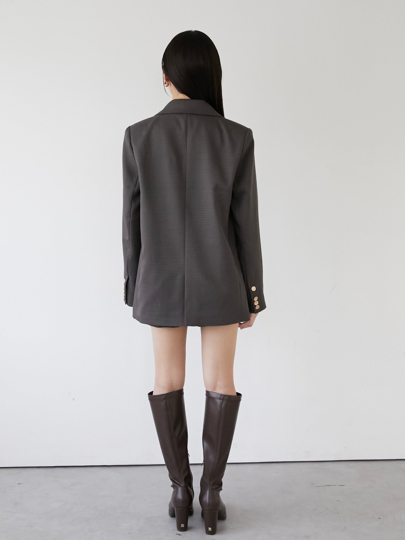 check tailored jacket