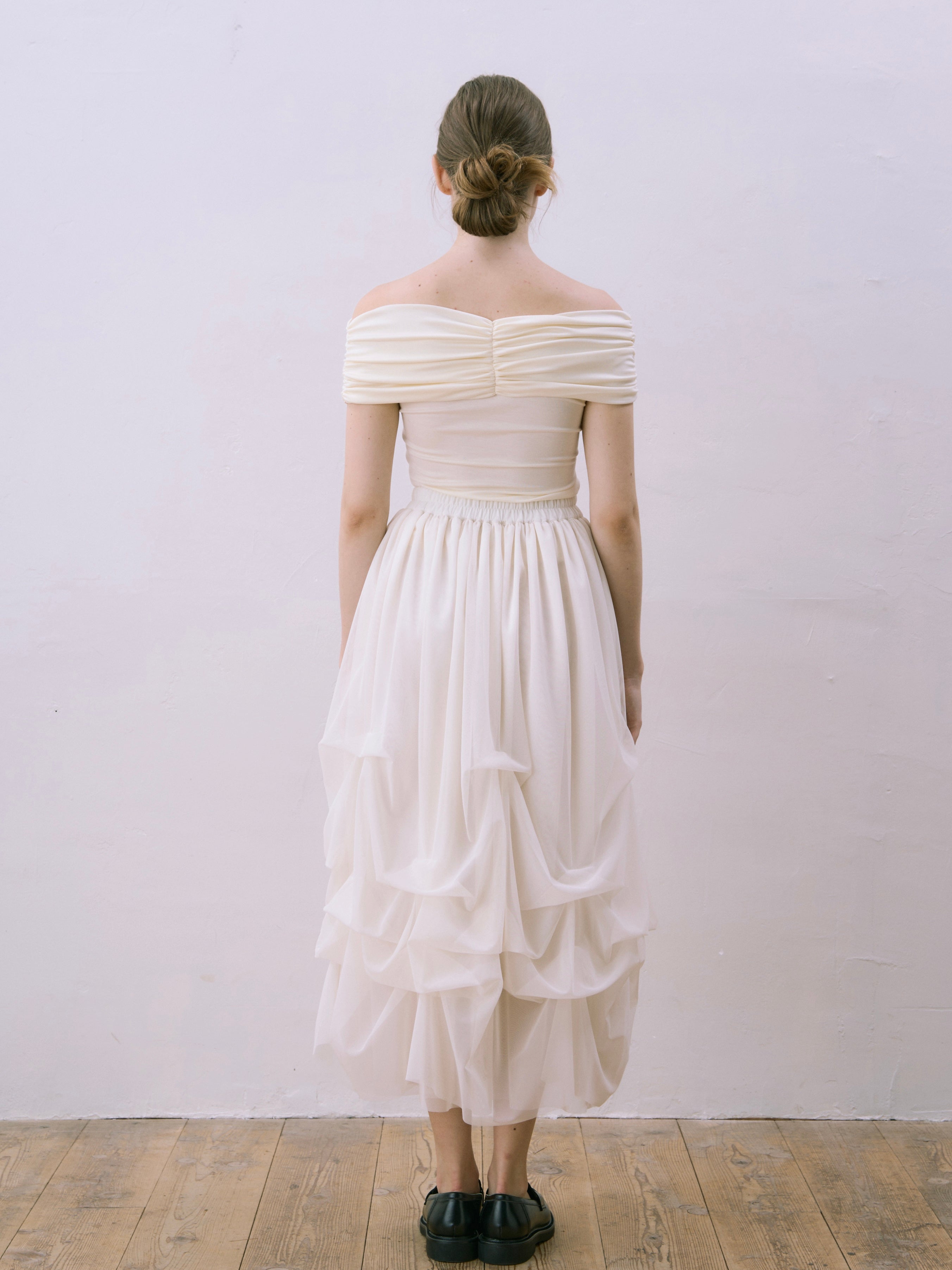 lily tulle long skirt