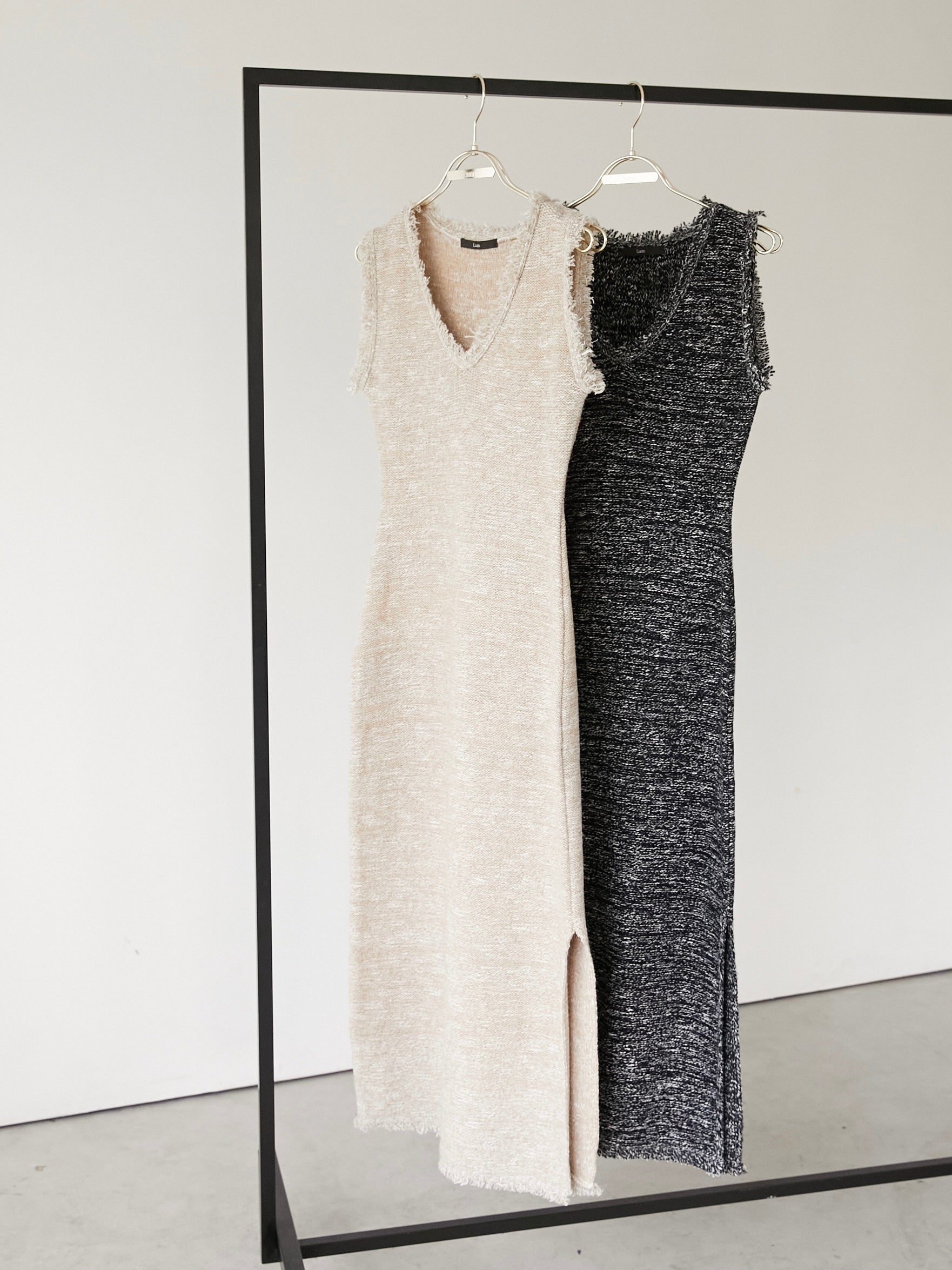 marble knit tweed op