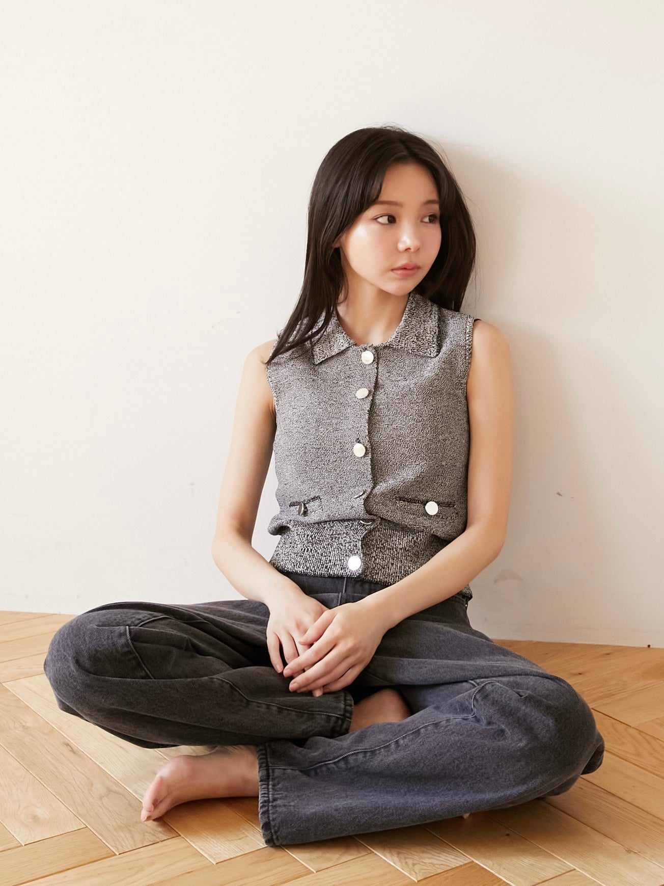 polo knit vest|期間限定10%OFF