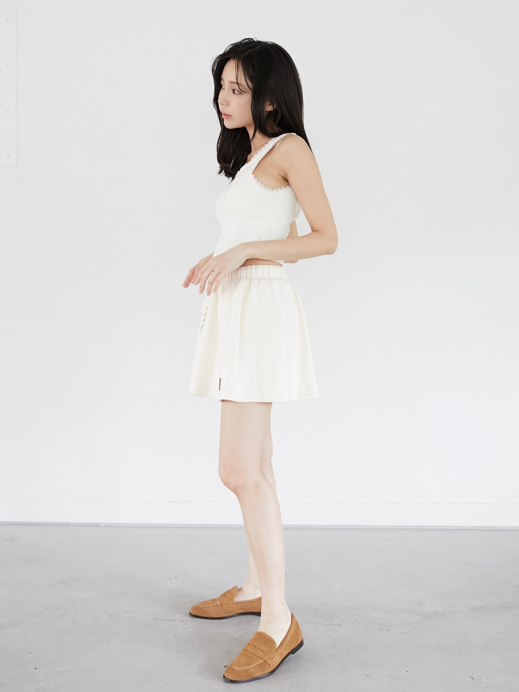 【flight collection】jacket & flare mini skirt