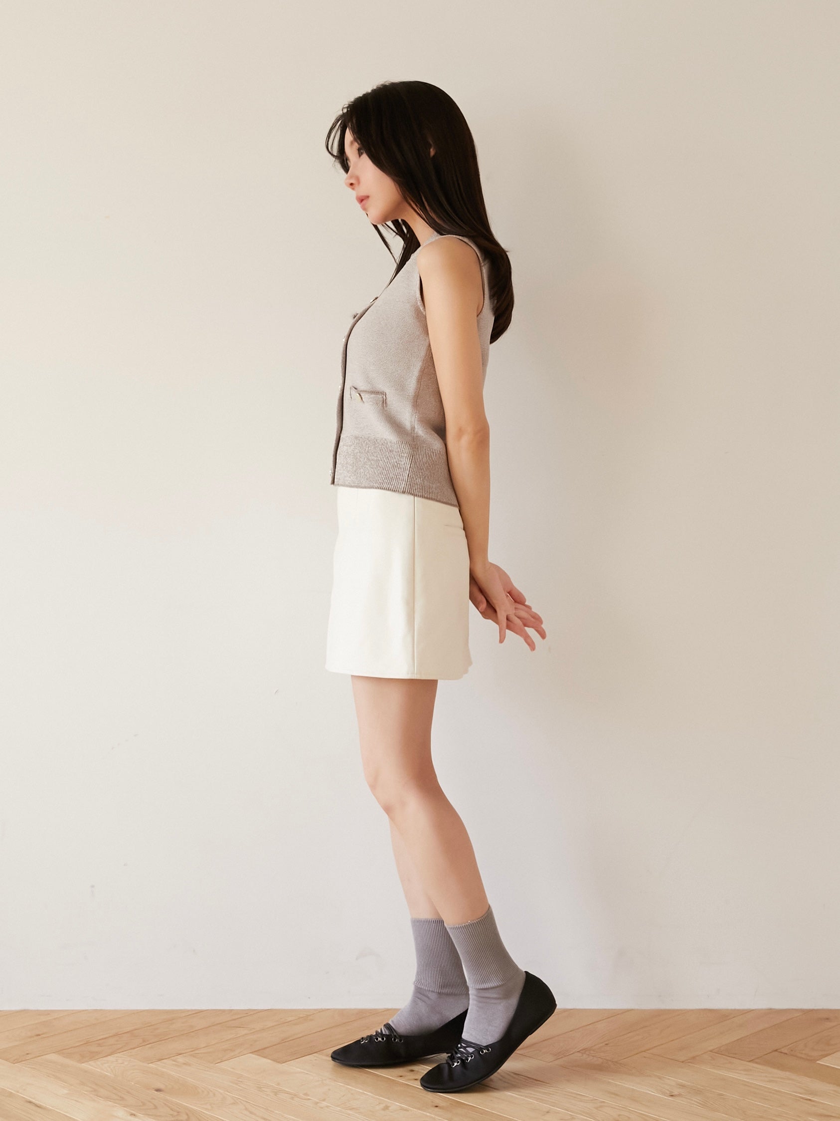 leather mini skirt|期間限定10%OFF