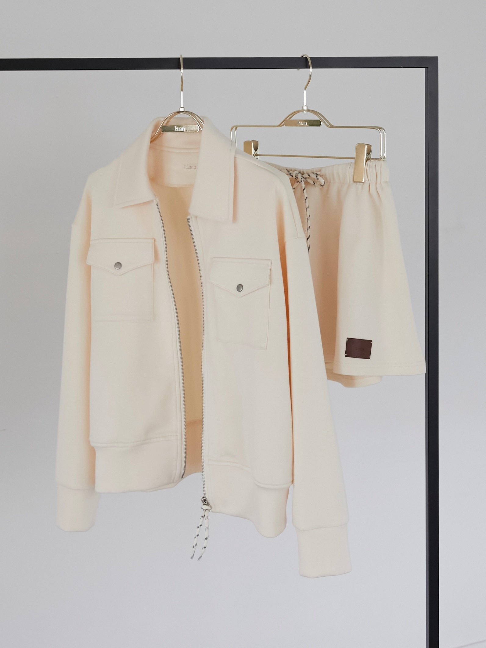 【flight collection】jacket & flare mini skirt