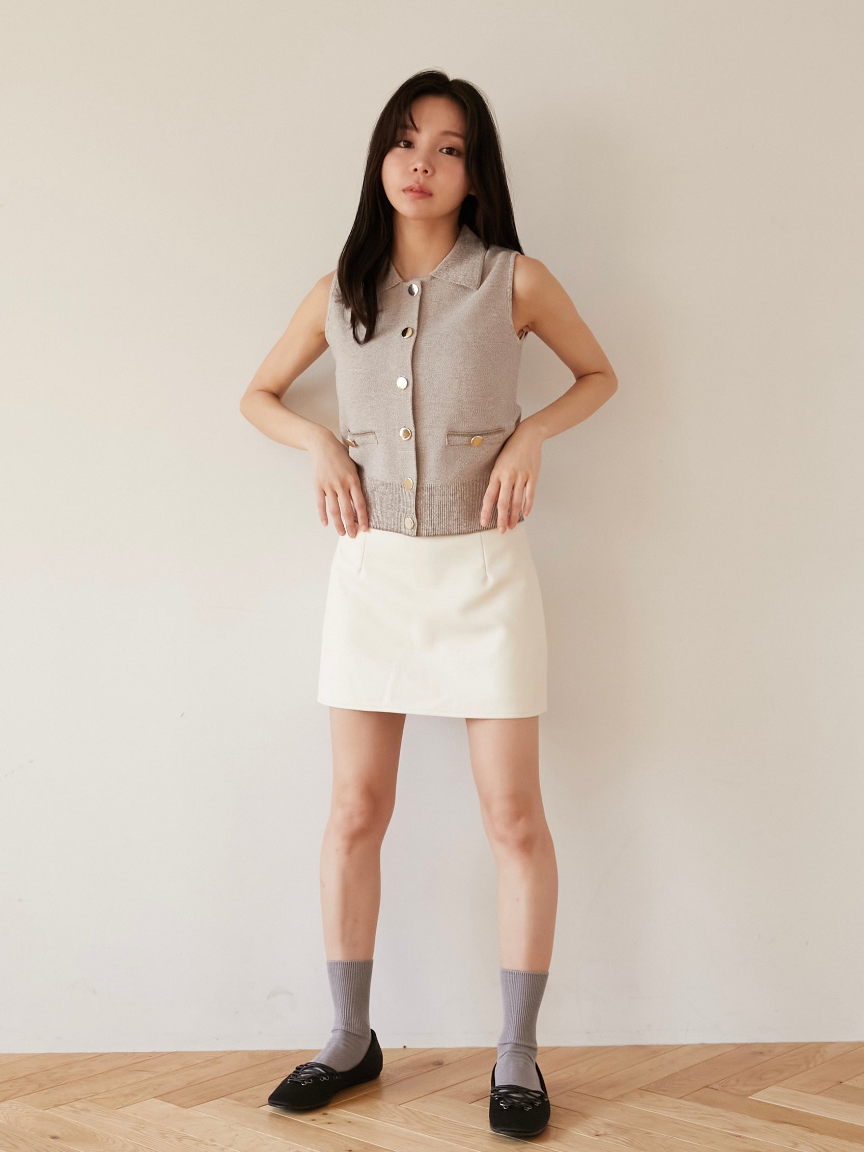 leather mini skirt|期間限定10%OFF