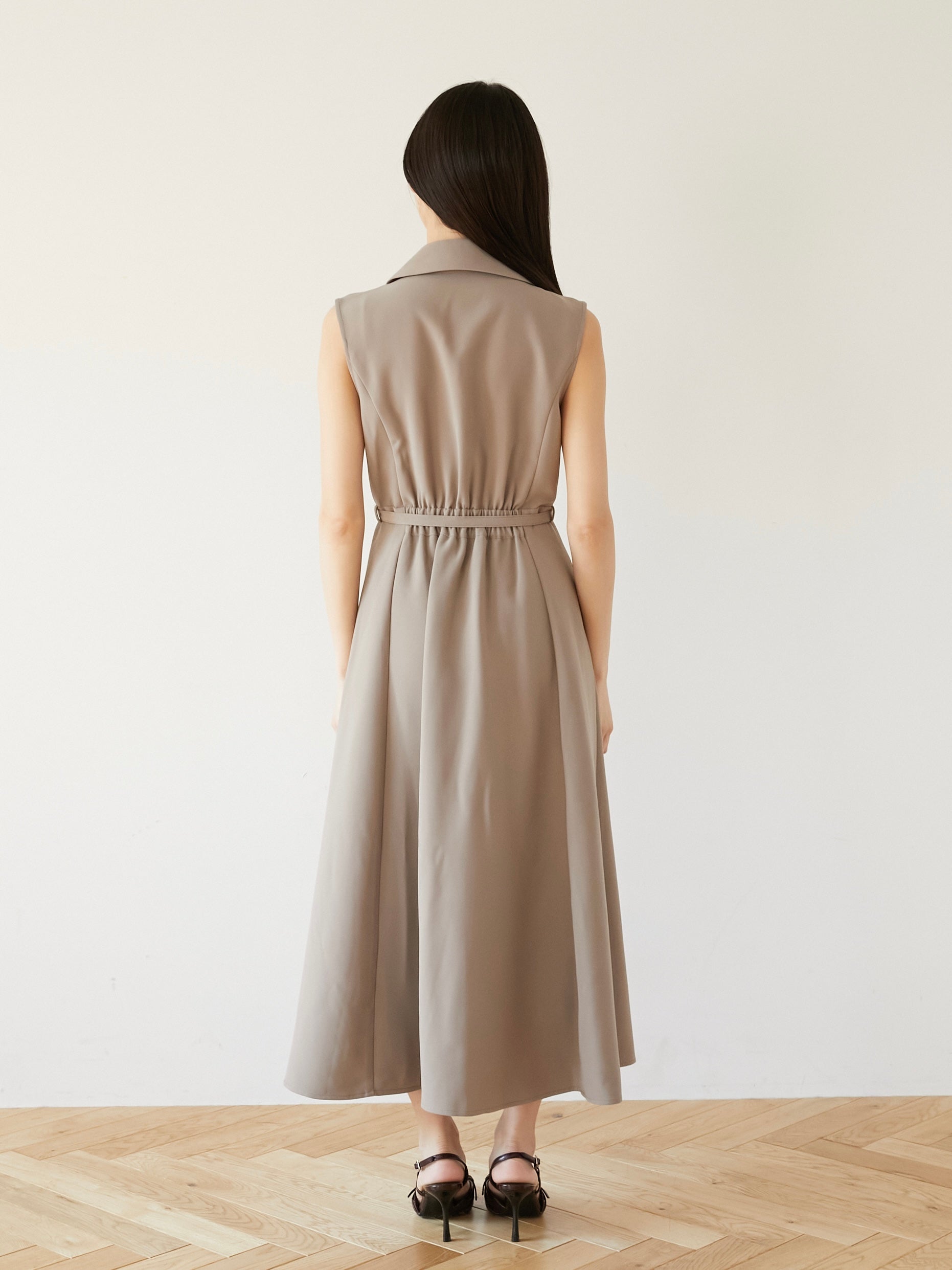 trench long dress|期間限定10%OFF