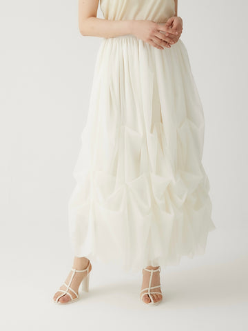 lily tulle long skirt