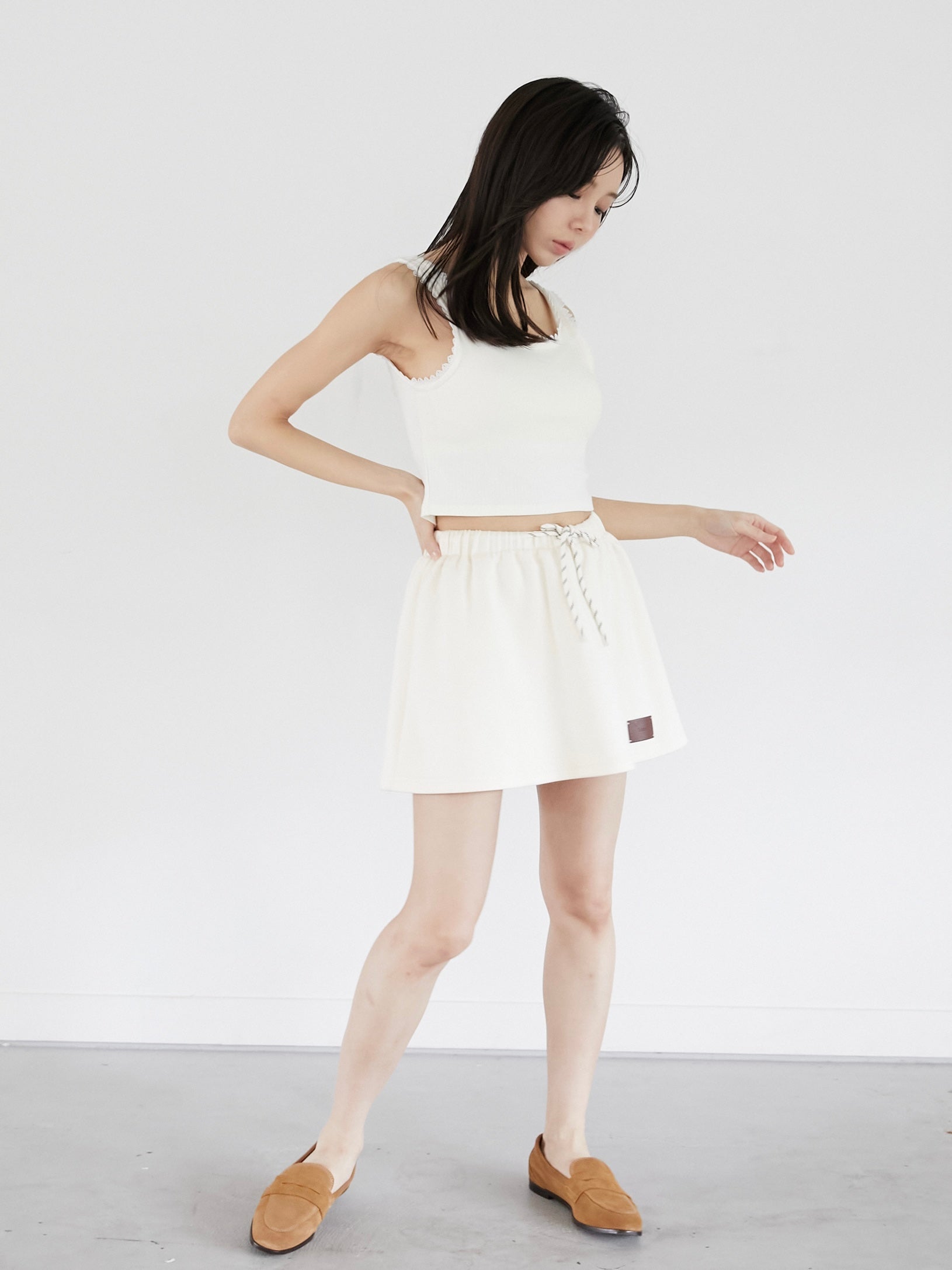【flight collection】jacket & flare mini skirt