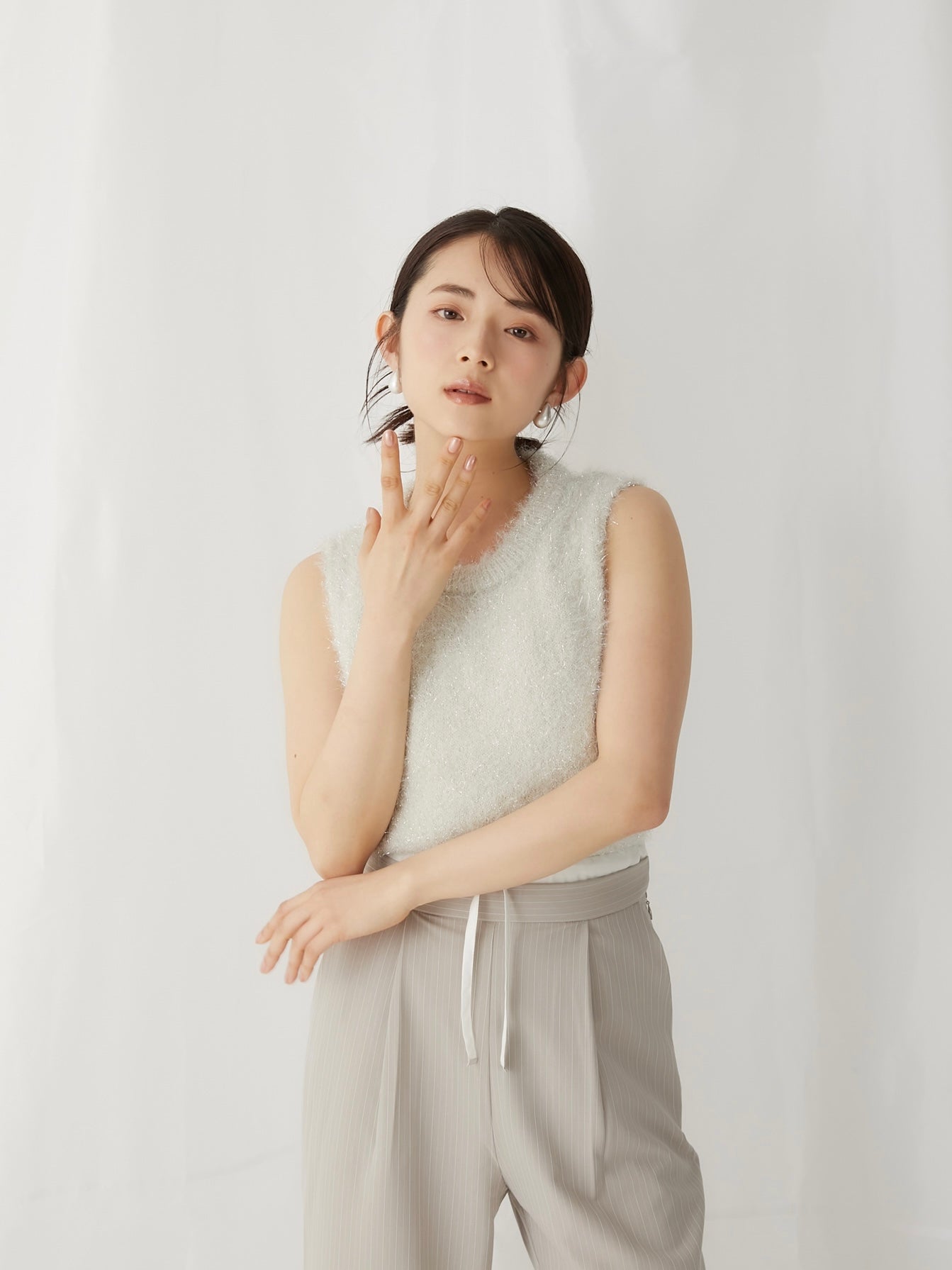 【人気投票 】ハイブランド人気ランキング！ fluffy lame knit トップス