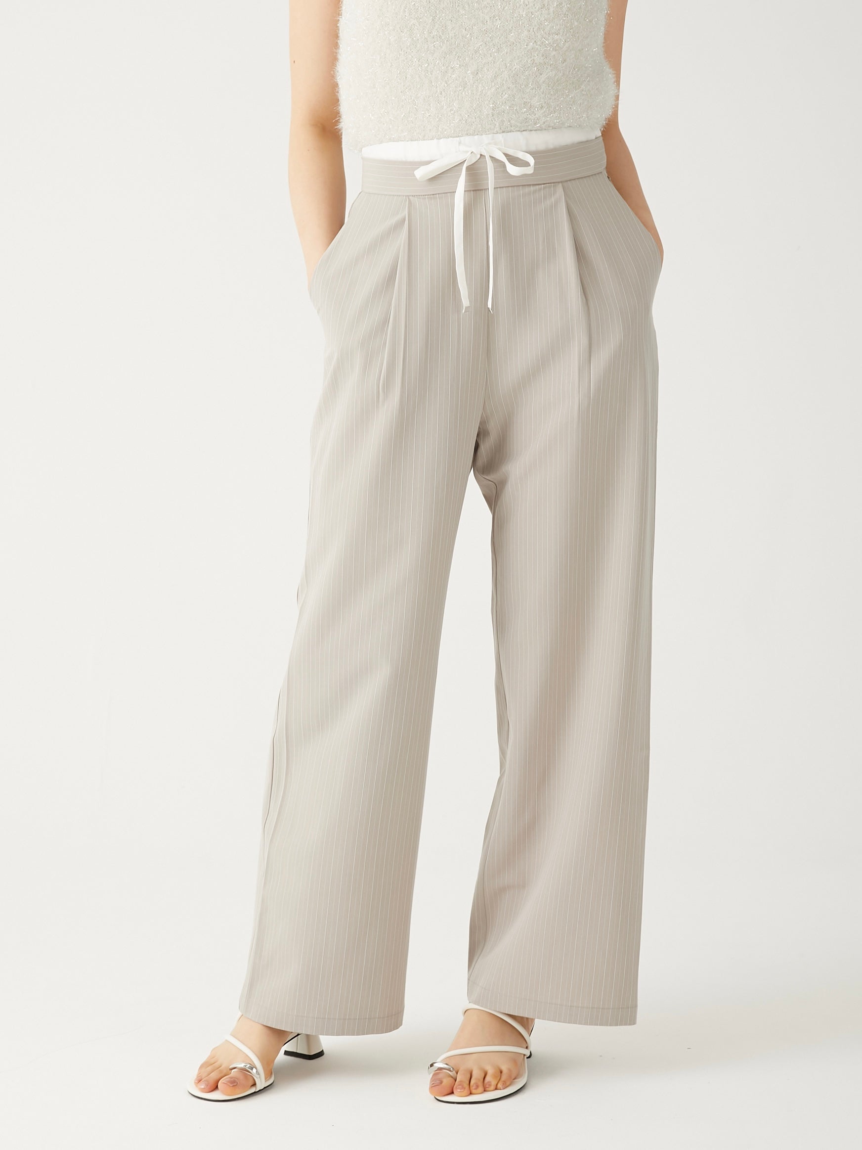striped drost pants