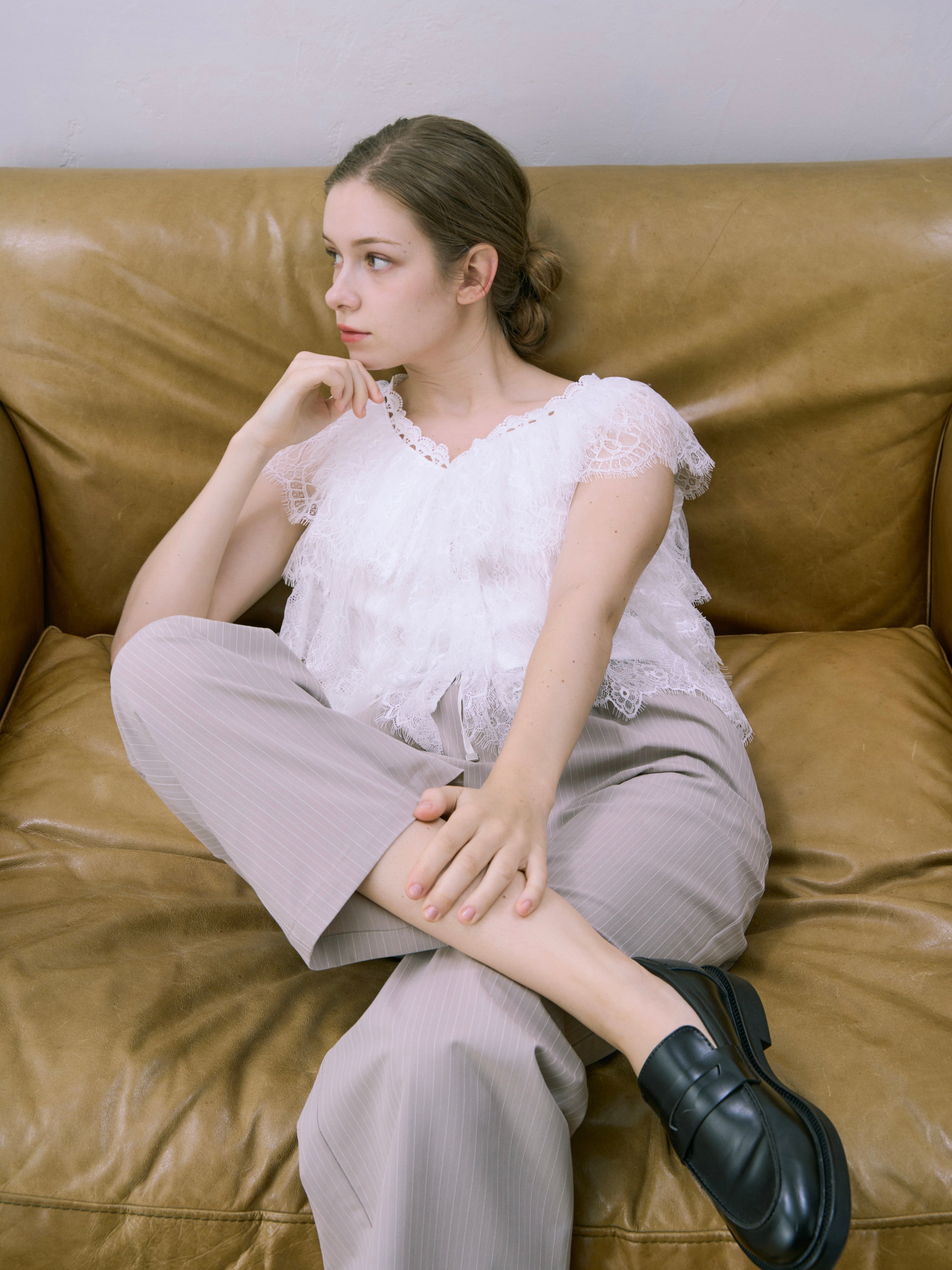 striped drost pants