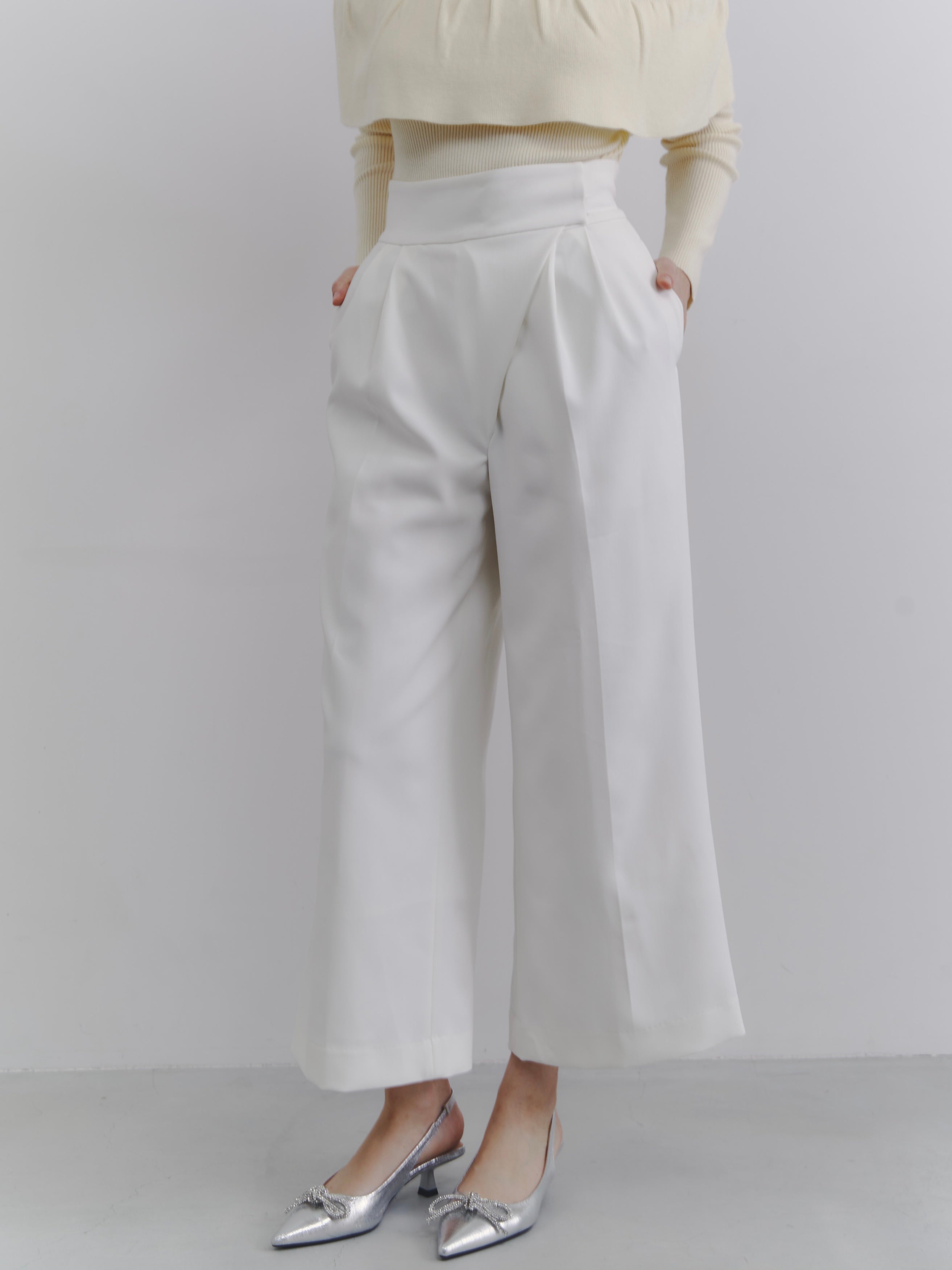 wide wrap pants