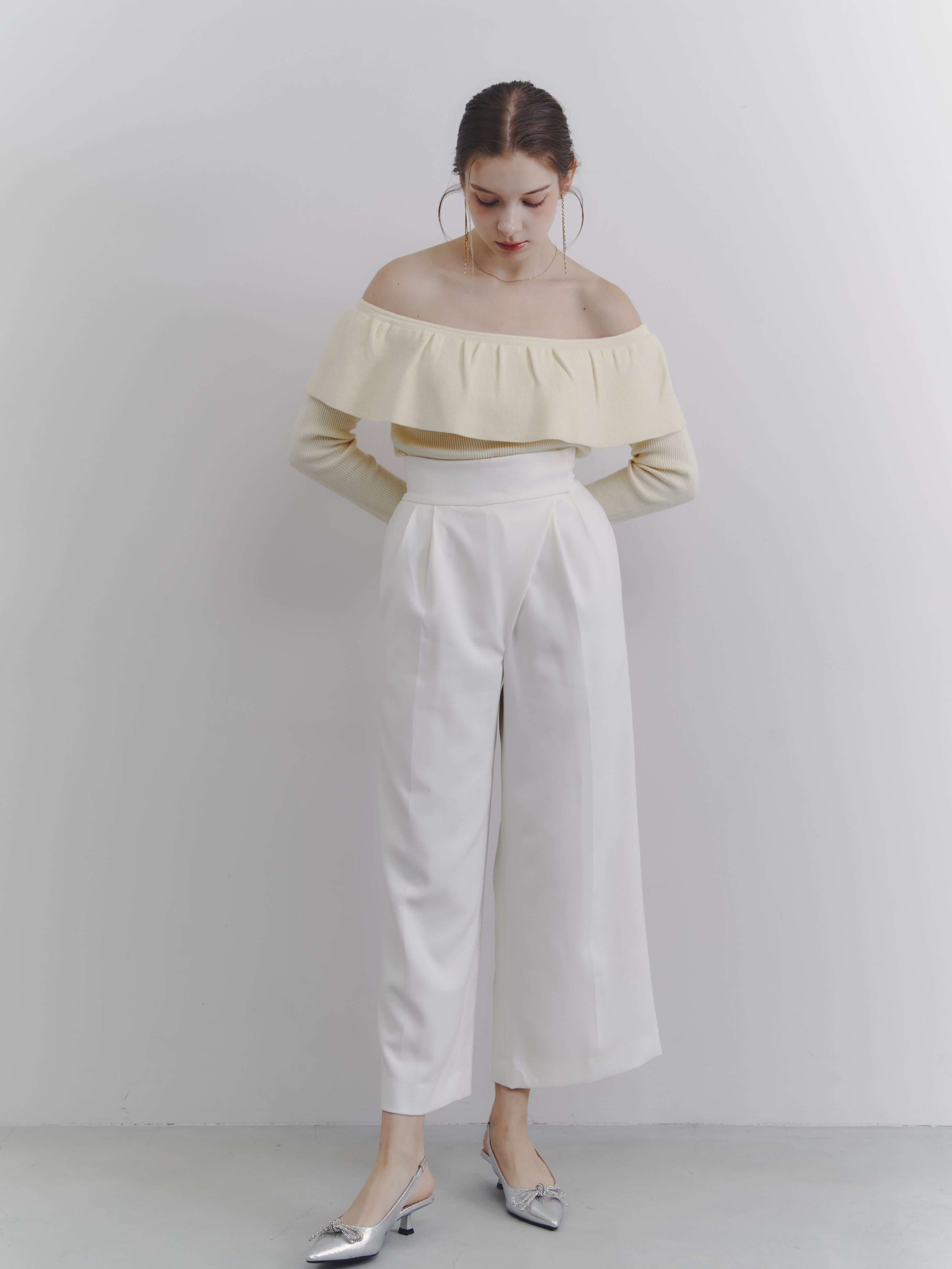 wide wrap pants