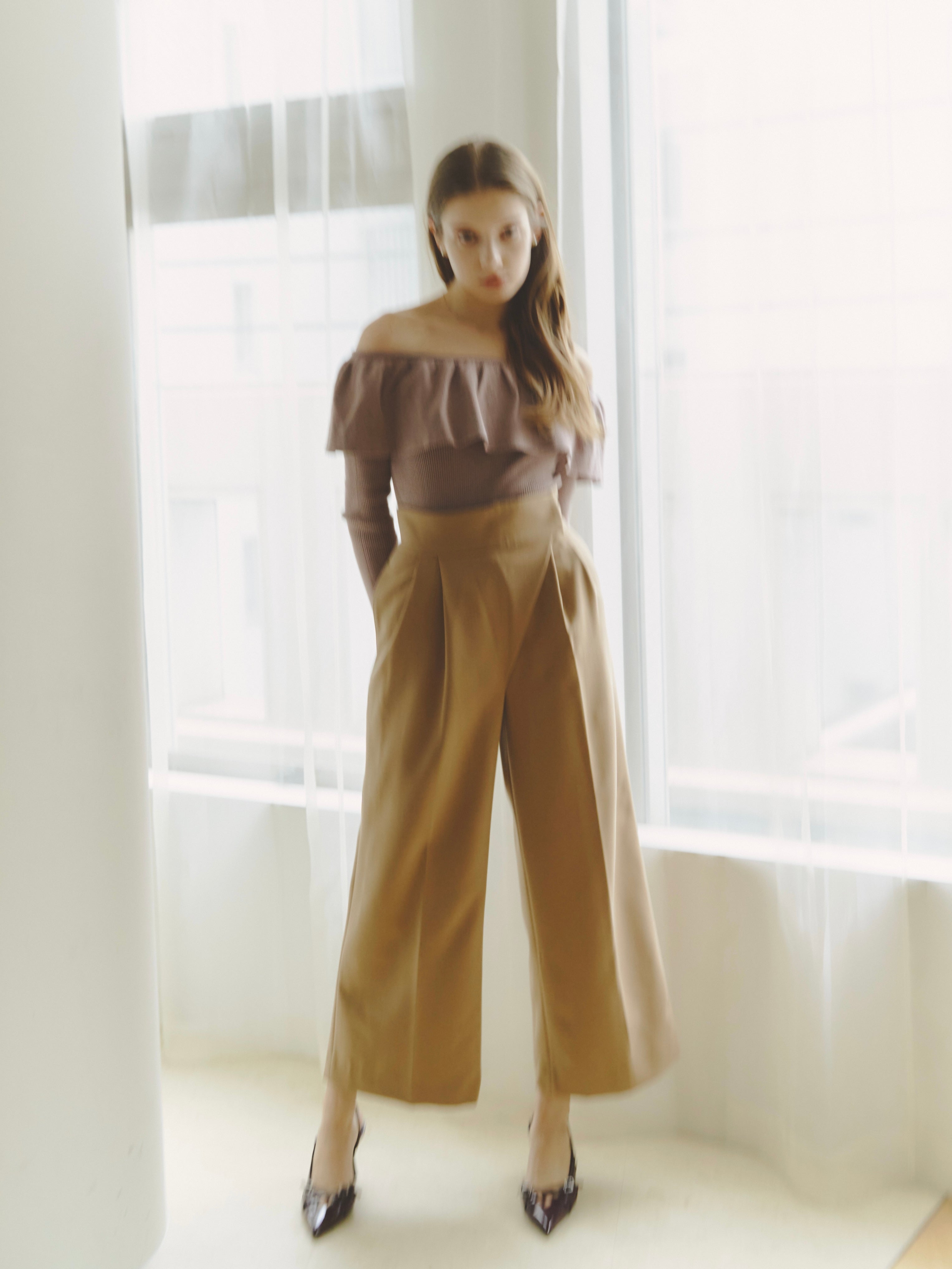 wide wrap pants