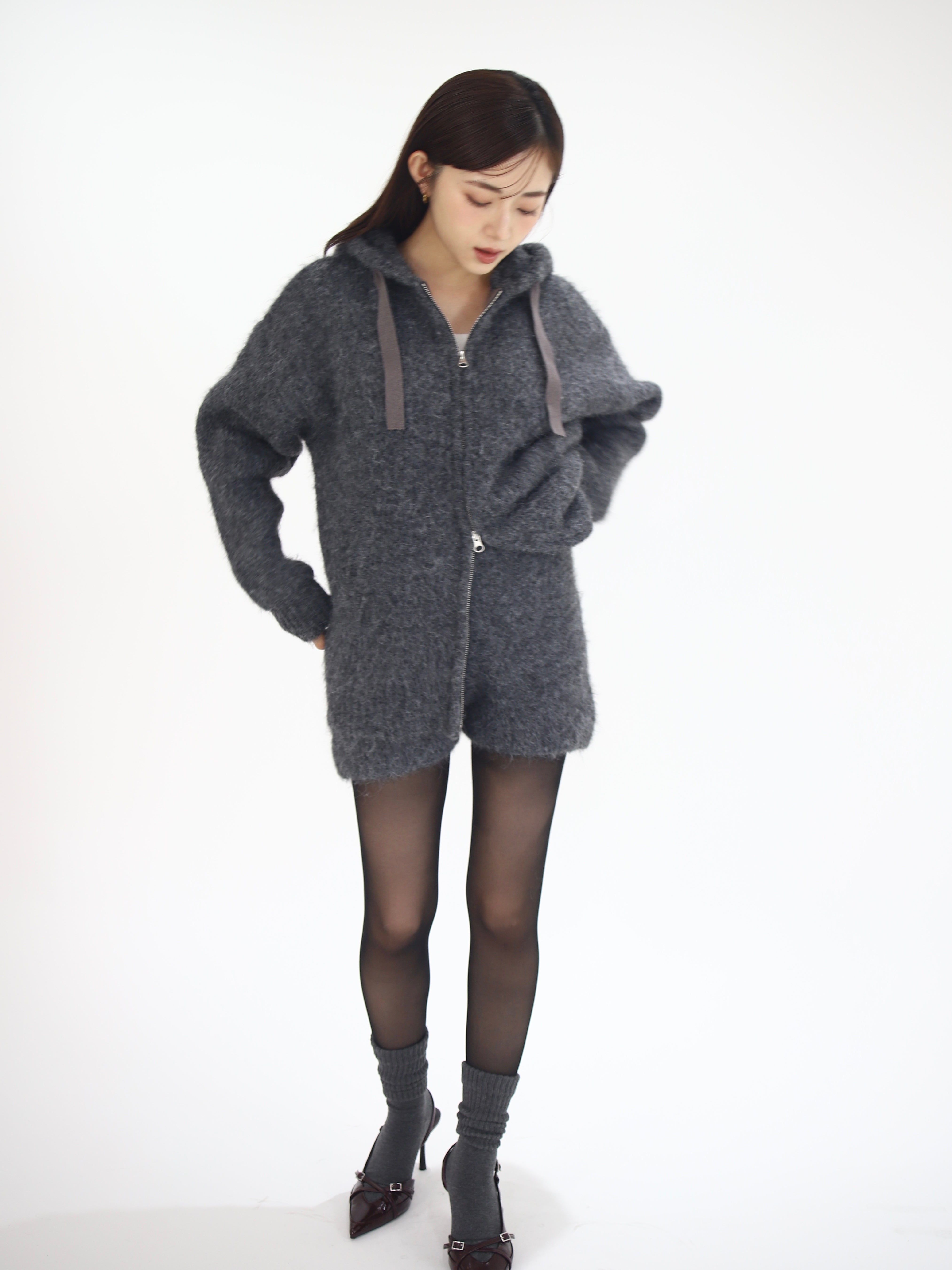 knit mini pants