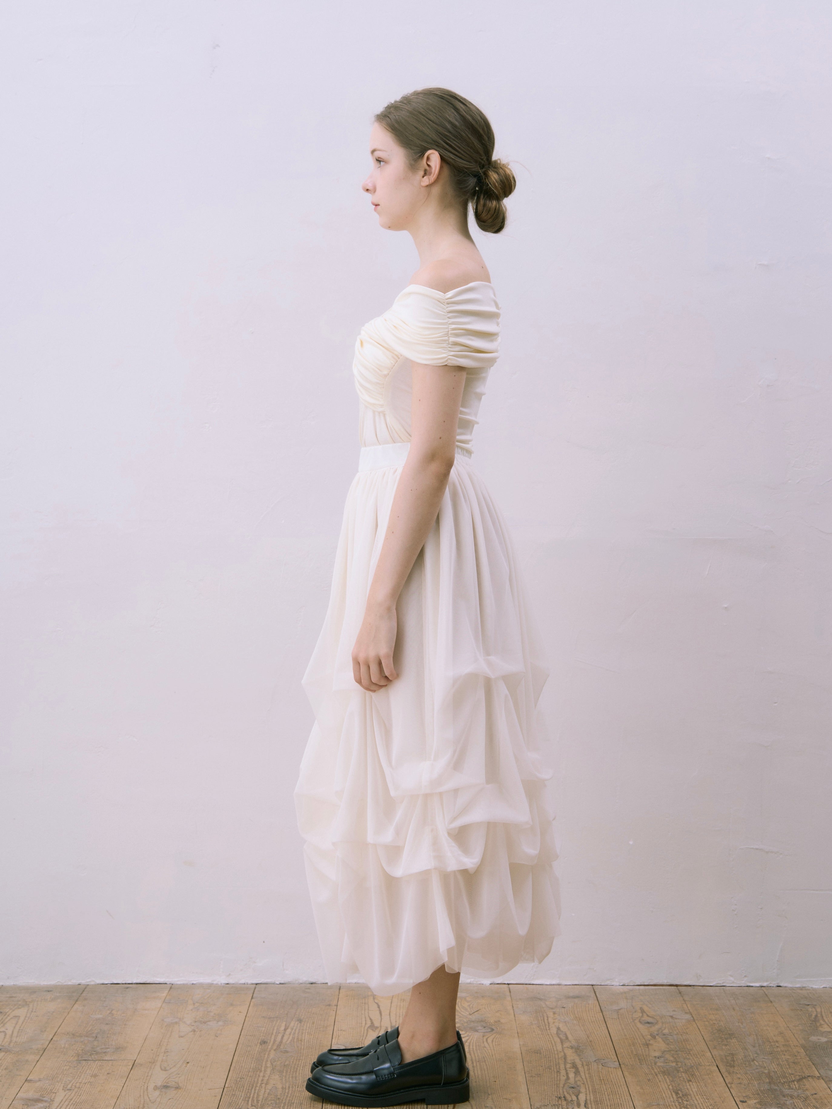 lily tulle long skirt