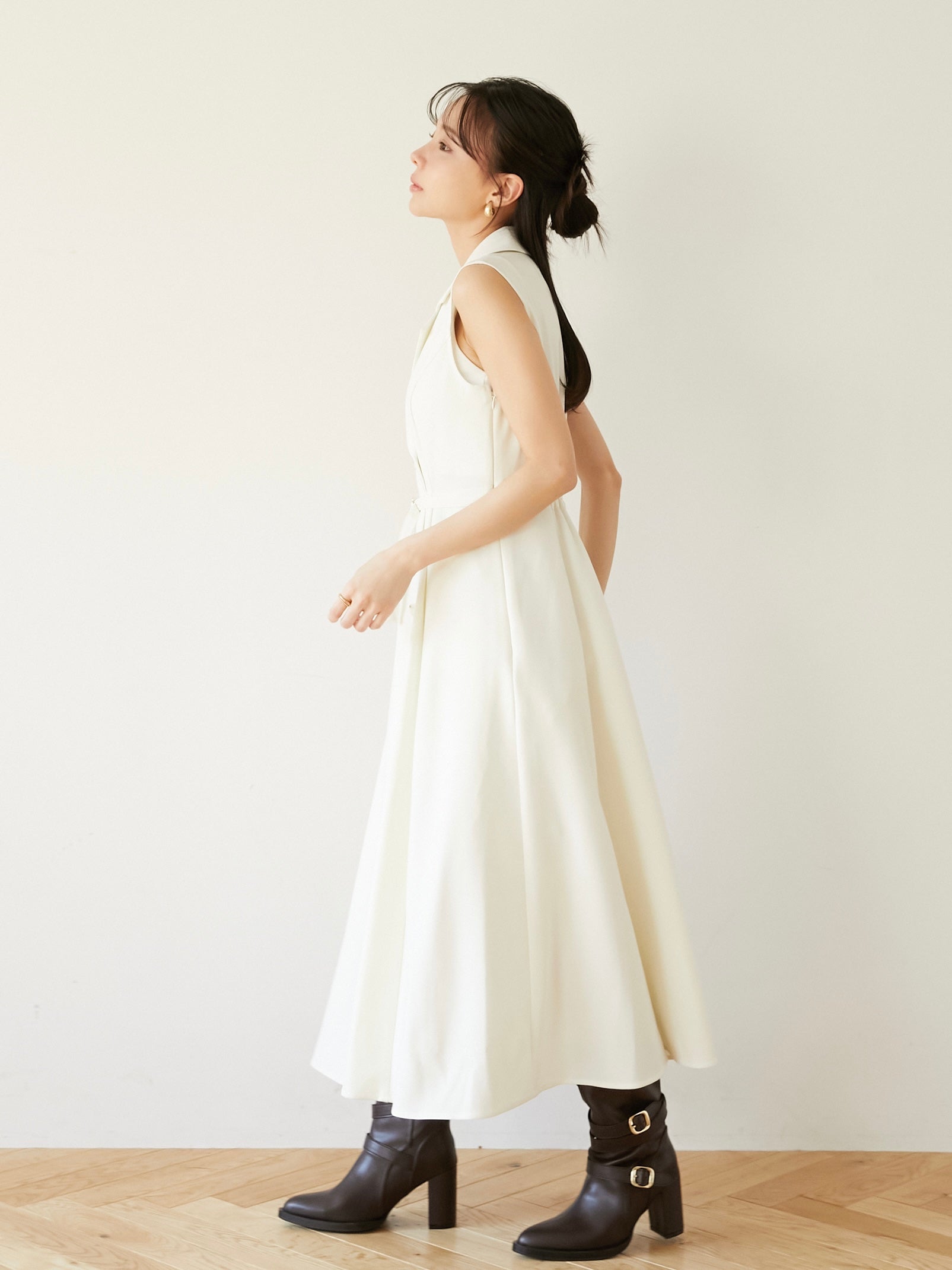 trench long dress｜期間限定10%OFF
