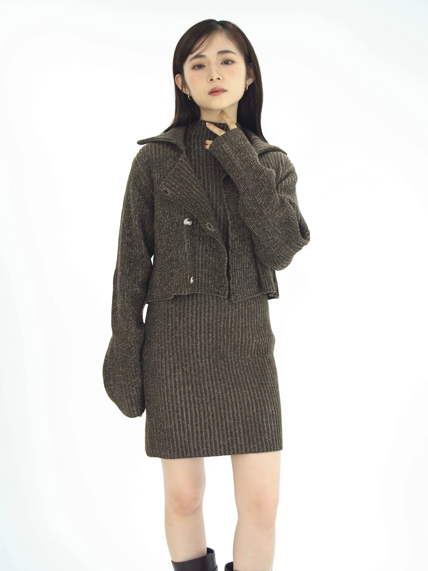 rib knit ensemble