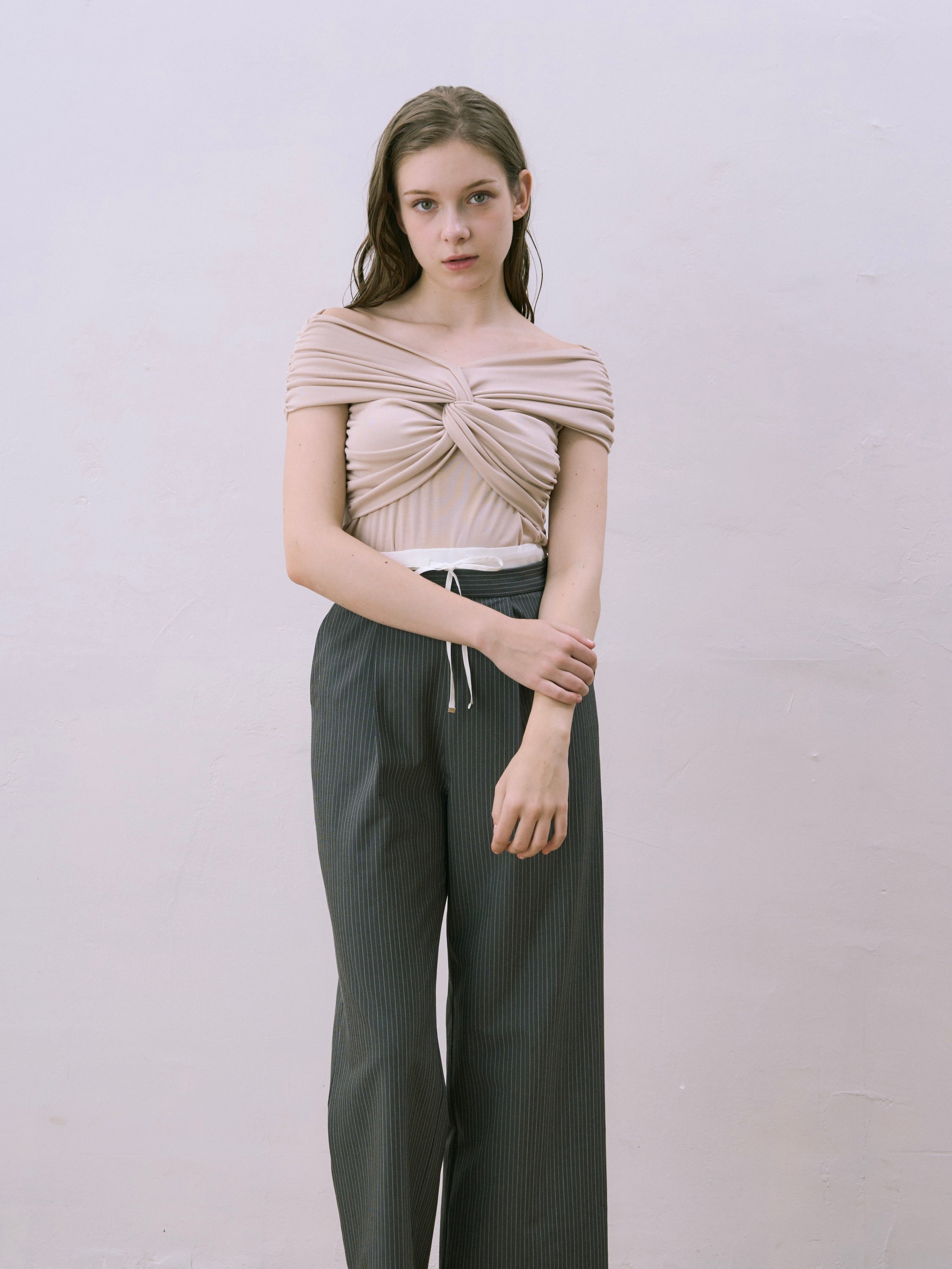 striped drost pants