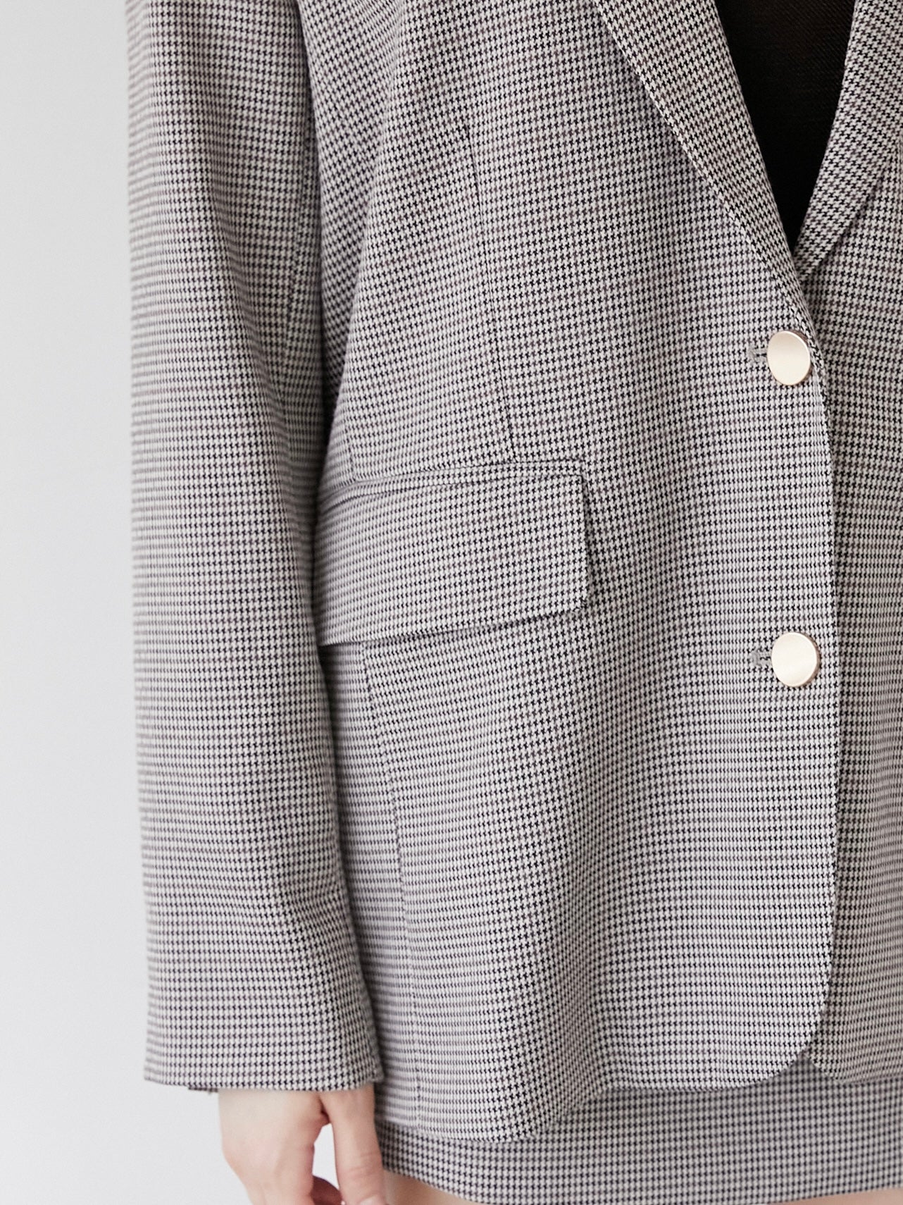 check tailored jacket