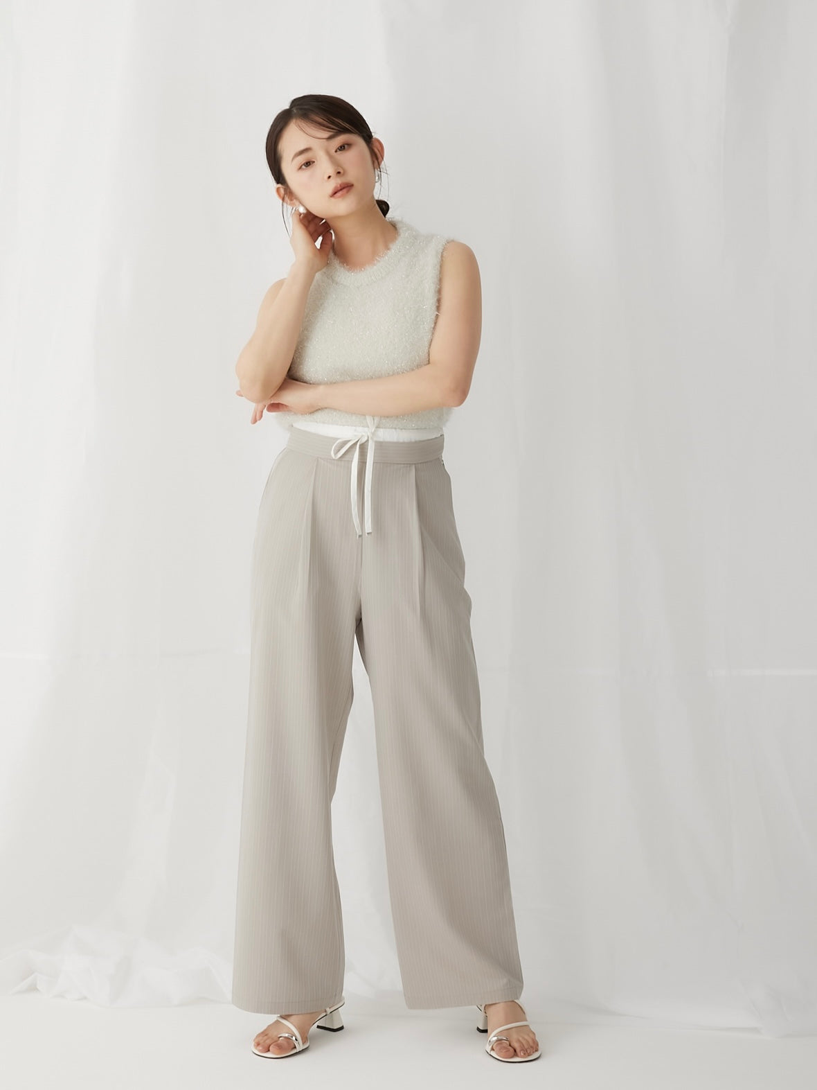 striped drost pants