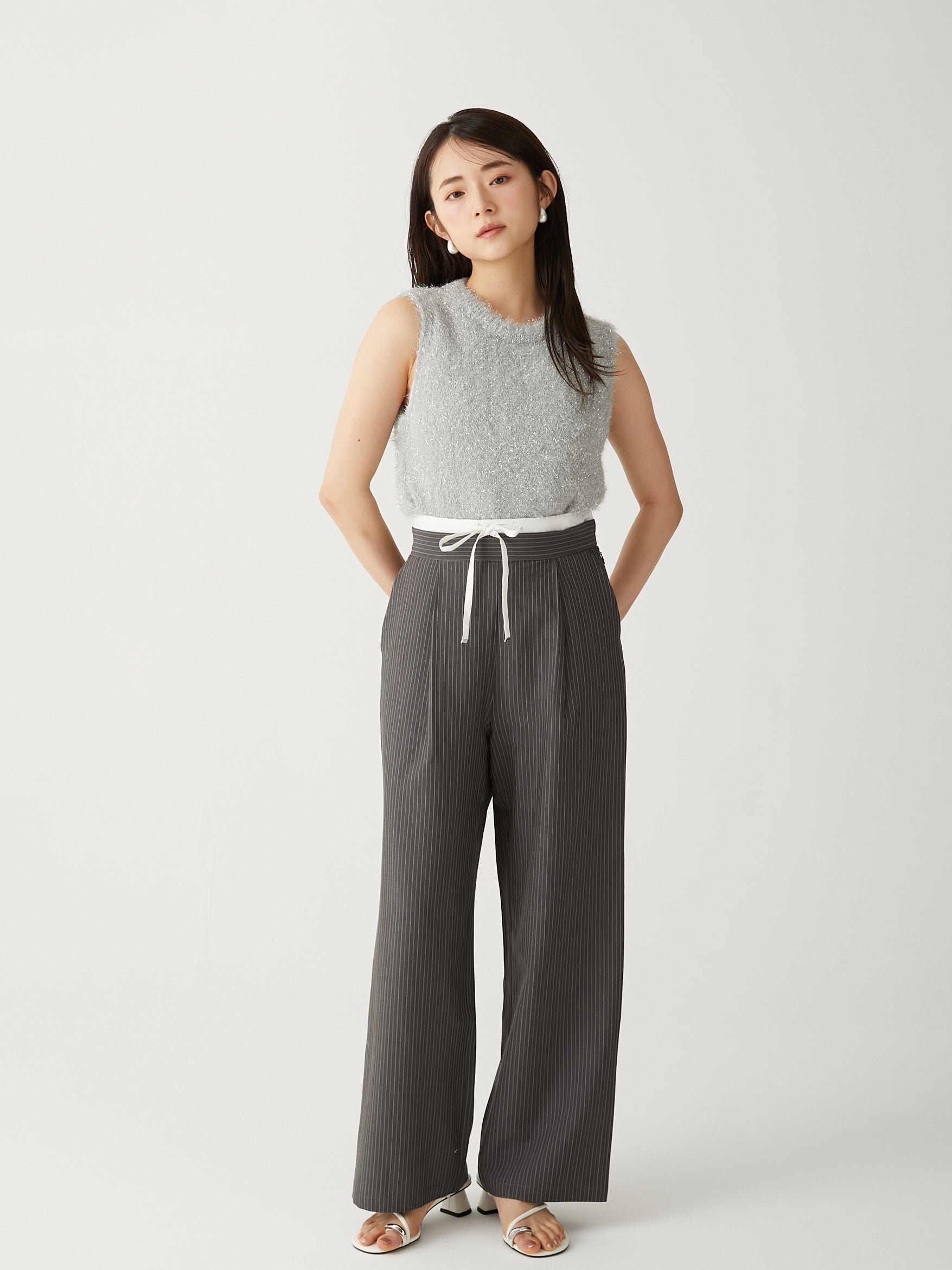 striped drost pants