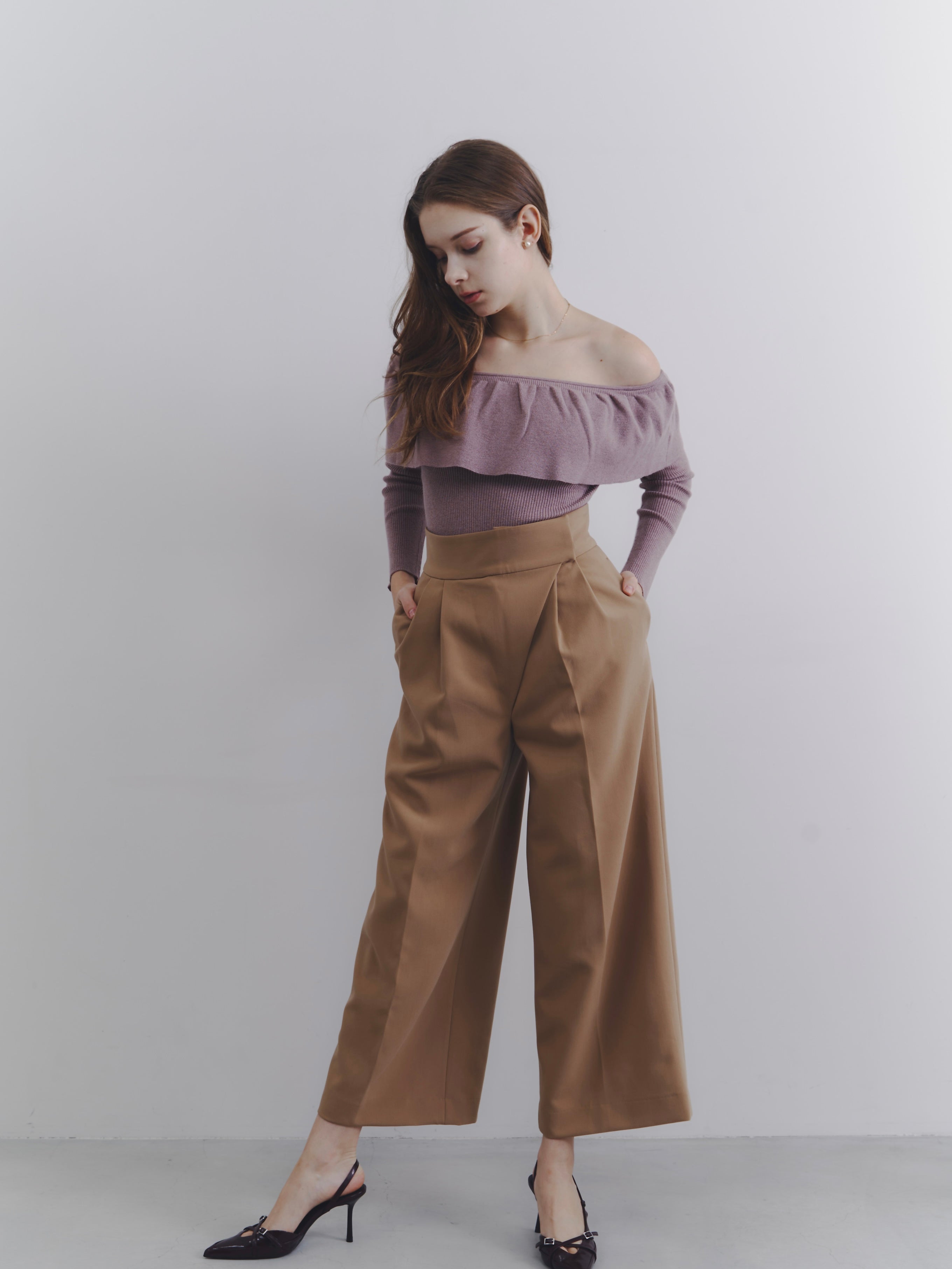 wide wrap pants