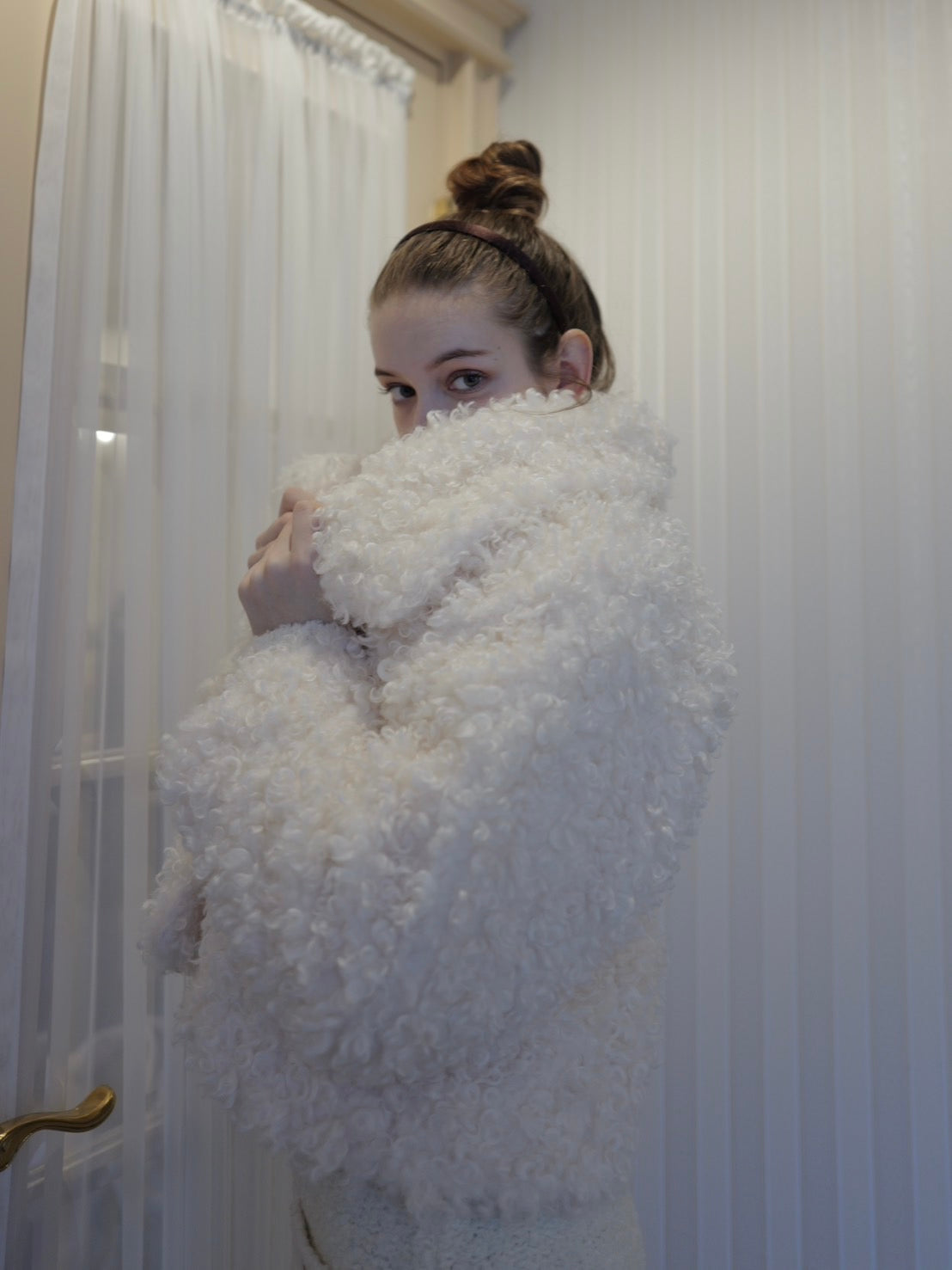 poodle fur coat