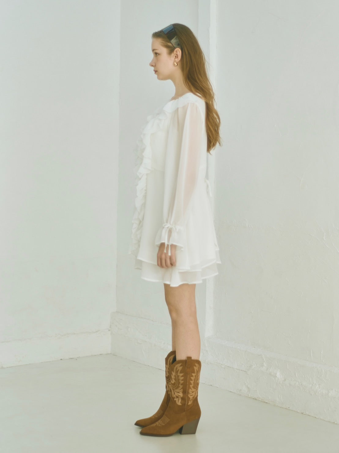 frill mini onepiece