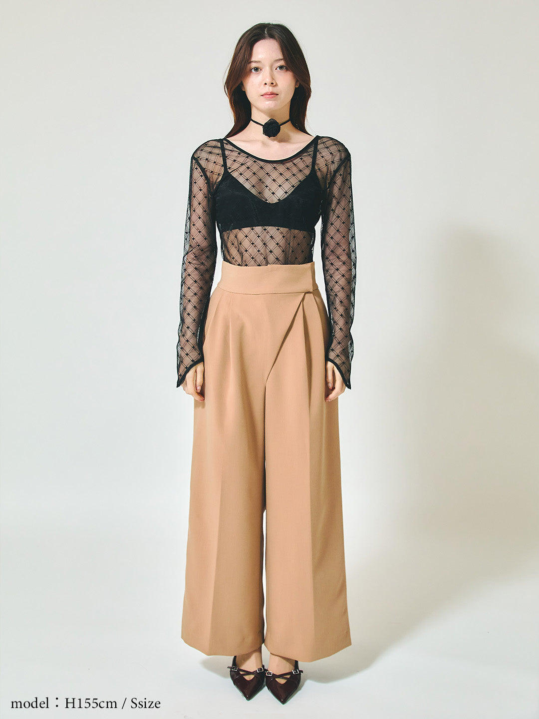 wide wrap pants